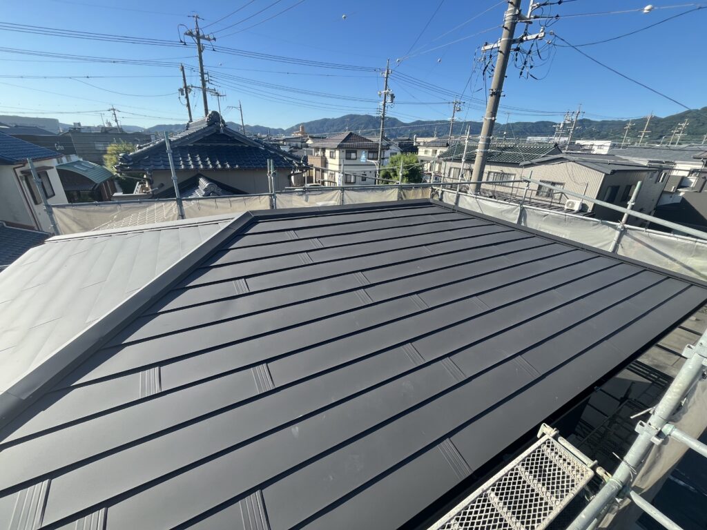 屋根カバー　完了